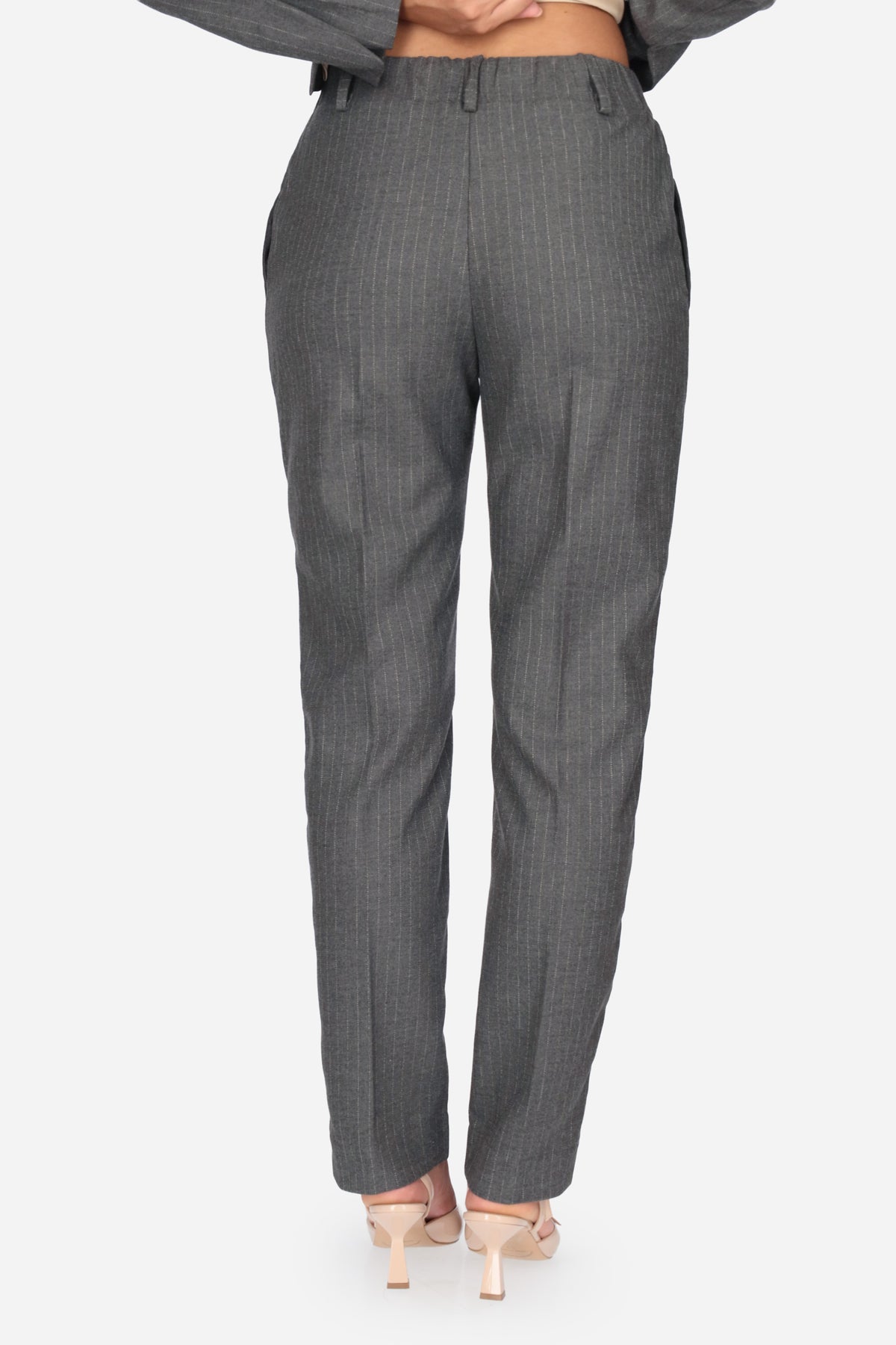 GRIGIO | LE SARTE DEL SOLE - D P4124 Pantalone