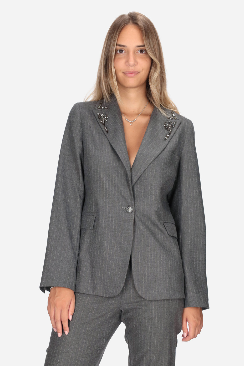 GRIGIO | LE SARTE DEL SOLE - D J4125 Giacca