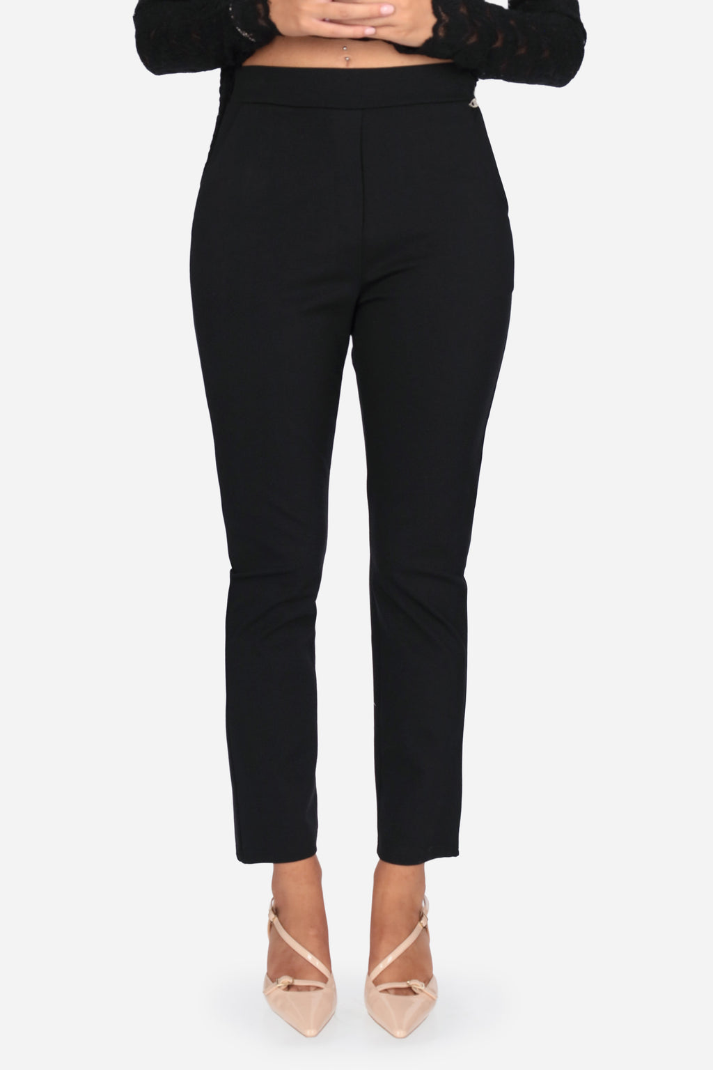 NERO | LE SARTE DEL SOLE - D P4293 Pantalone