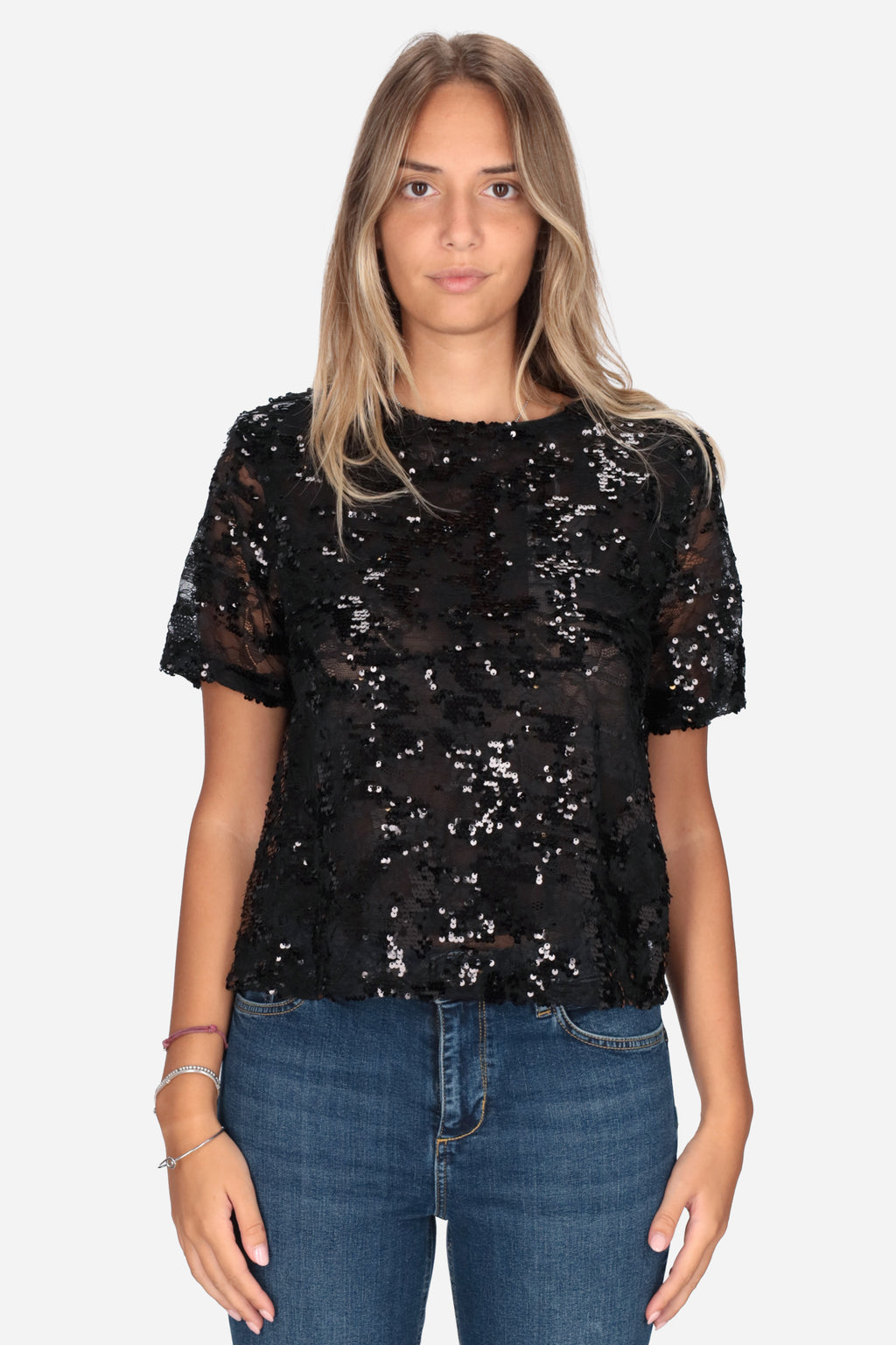 NERO | LE SARTE DEL SOLE - D M4101 Blusa