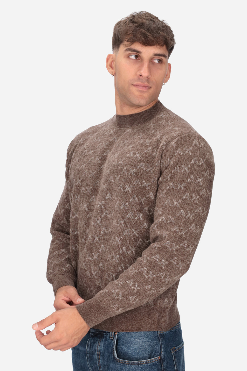 MARRONE | ARMANI EXCHANGE - U XM002992 Maglia