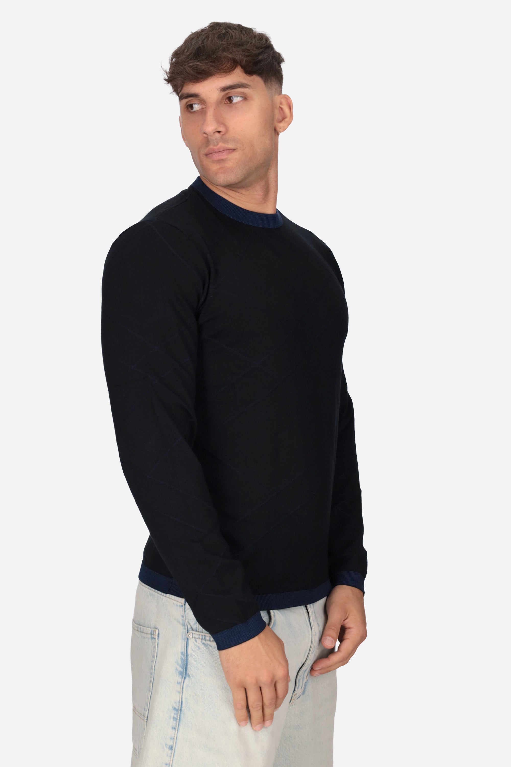 BLU SCURO | ARMANI EXCHANGE - U XM003012 Maglia