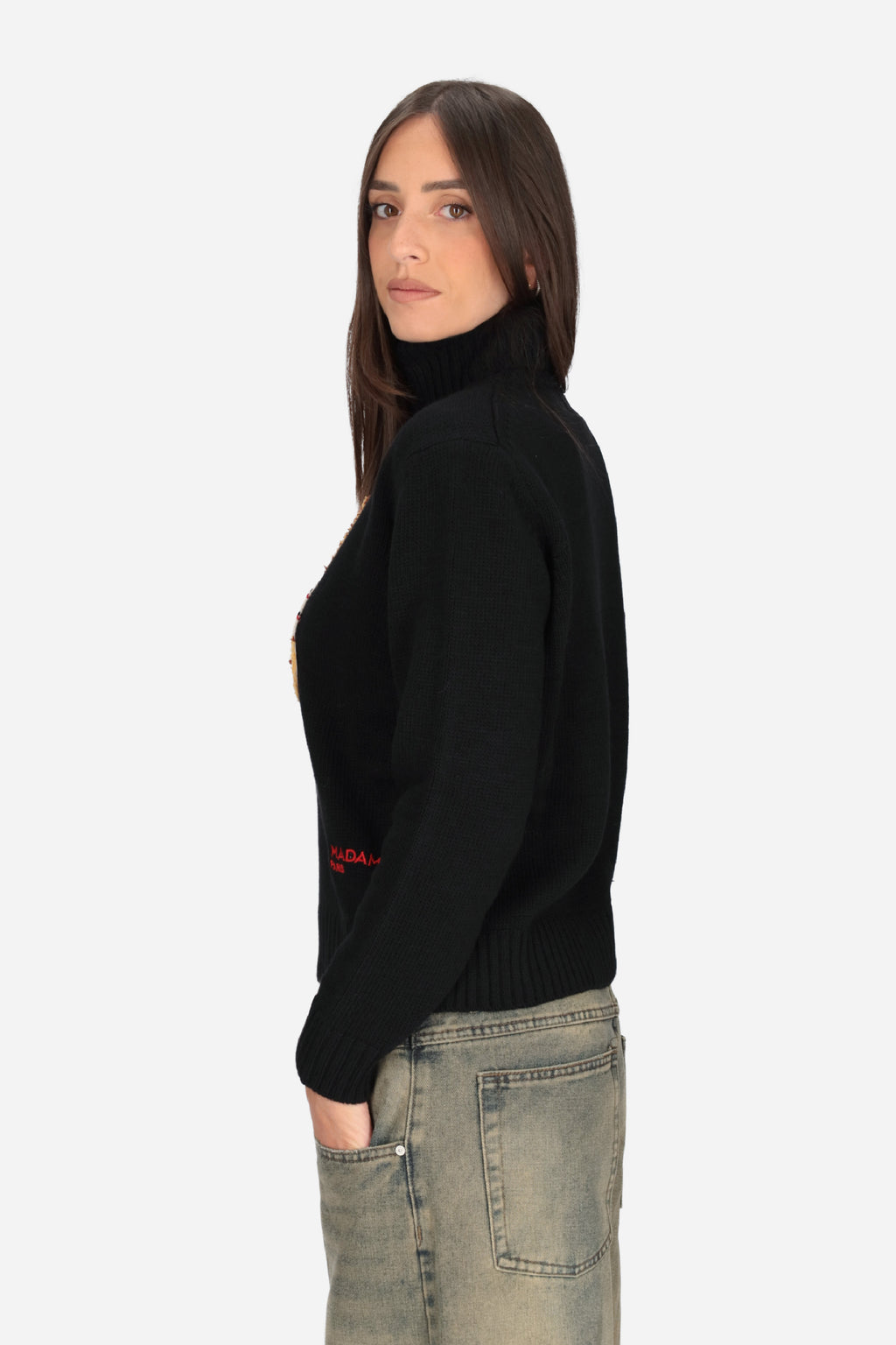 NERO | RUE MADAM PARIS - D 1613 Maglia