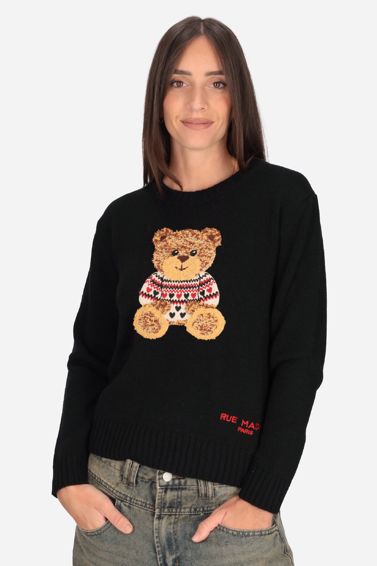NERO | RUE MADAM PARIS - D 1612 Maglia