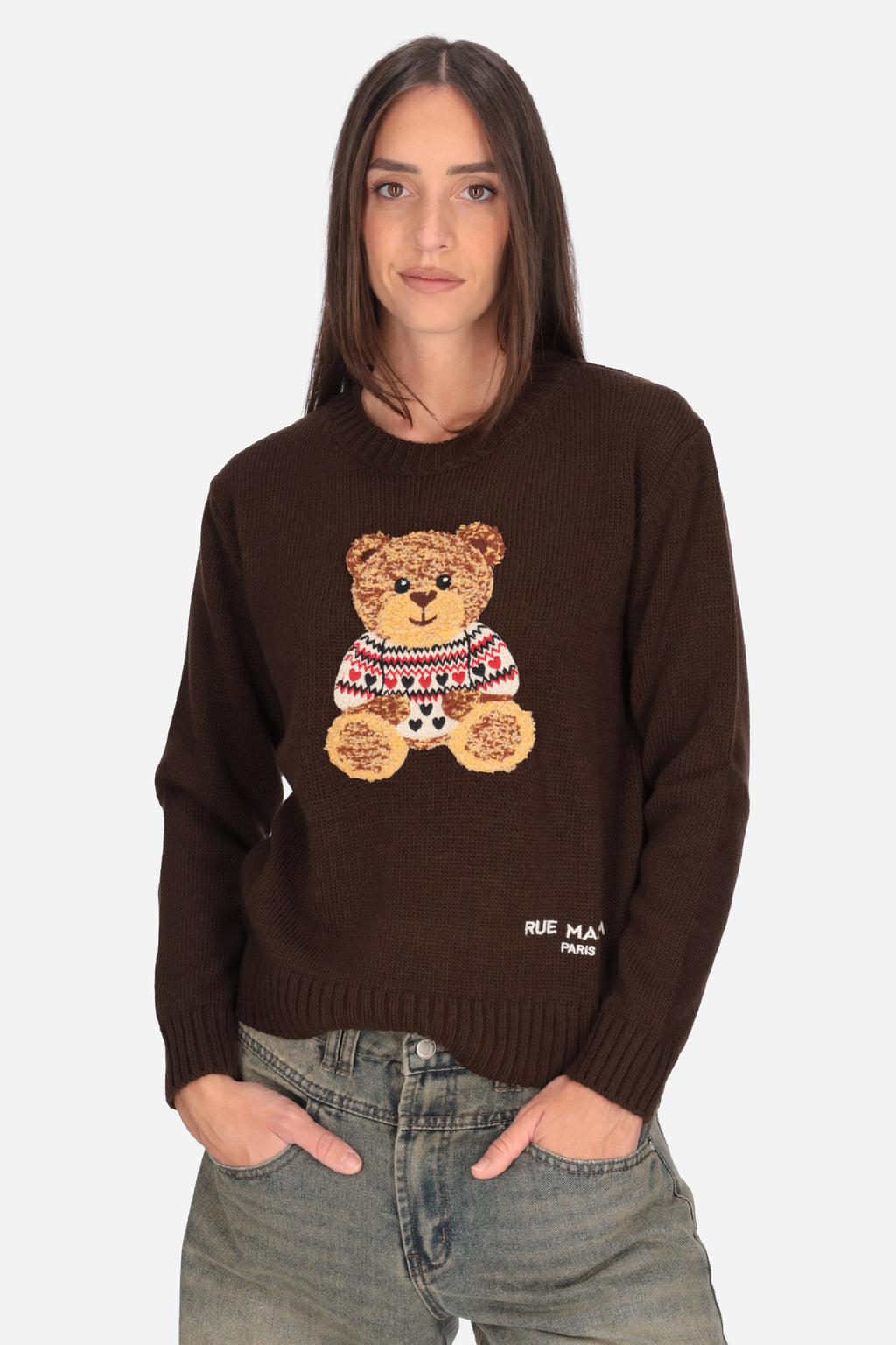 MARRONE | RUE MADAM PARIS - D 1612 Maglia