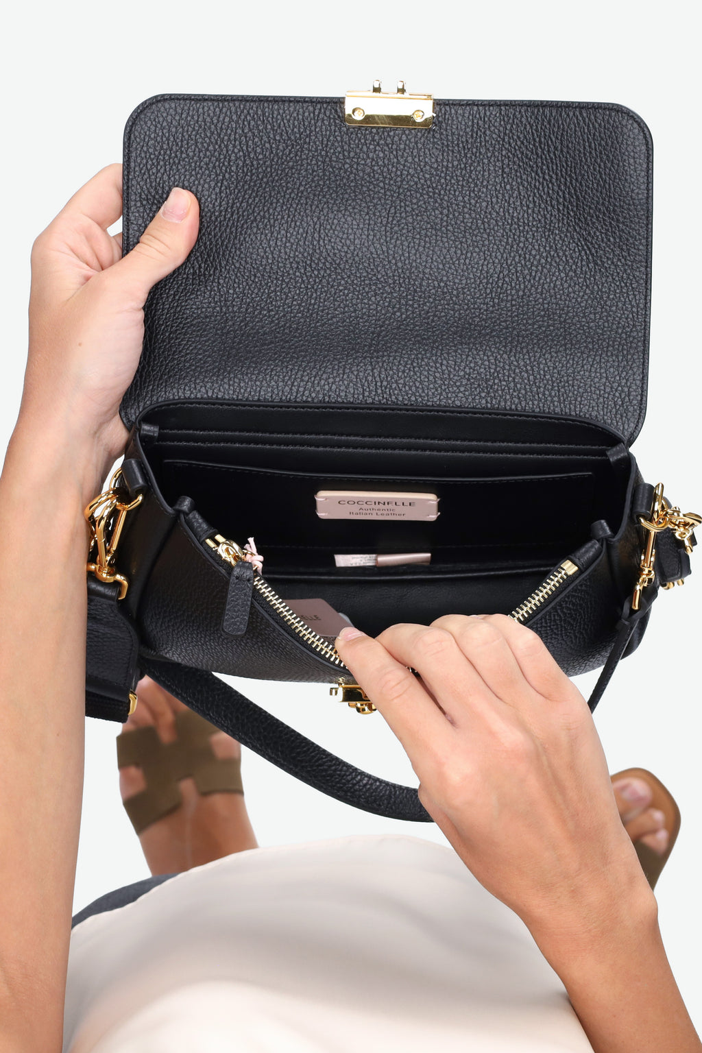 NERO | COCCINELLE - D E1U4K120201 Borsa