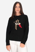 NERO | LIU JO - D WF6457MS009 Maglia