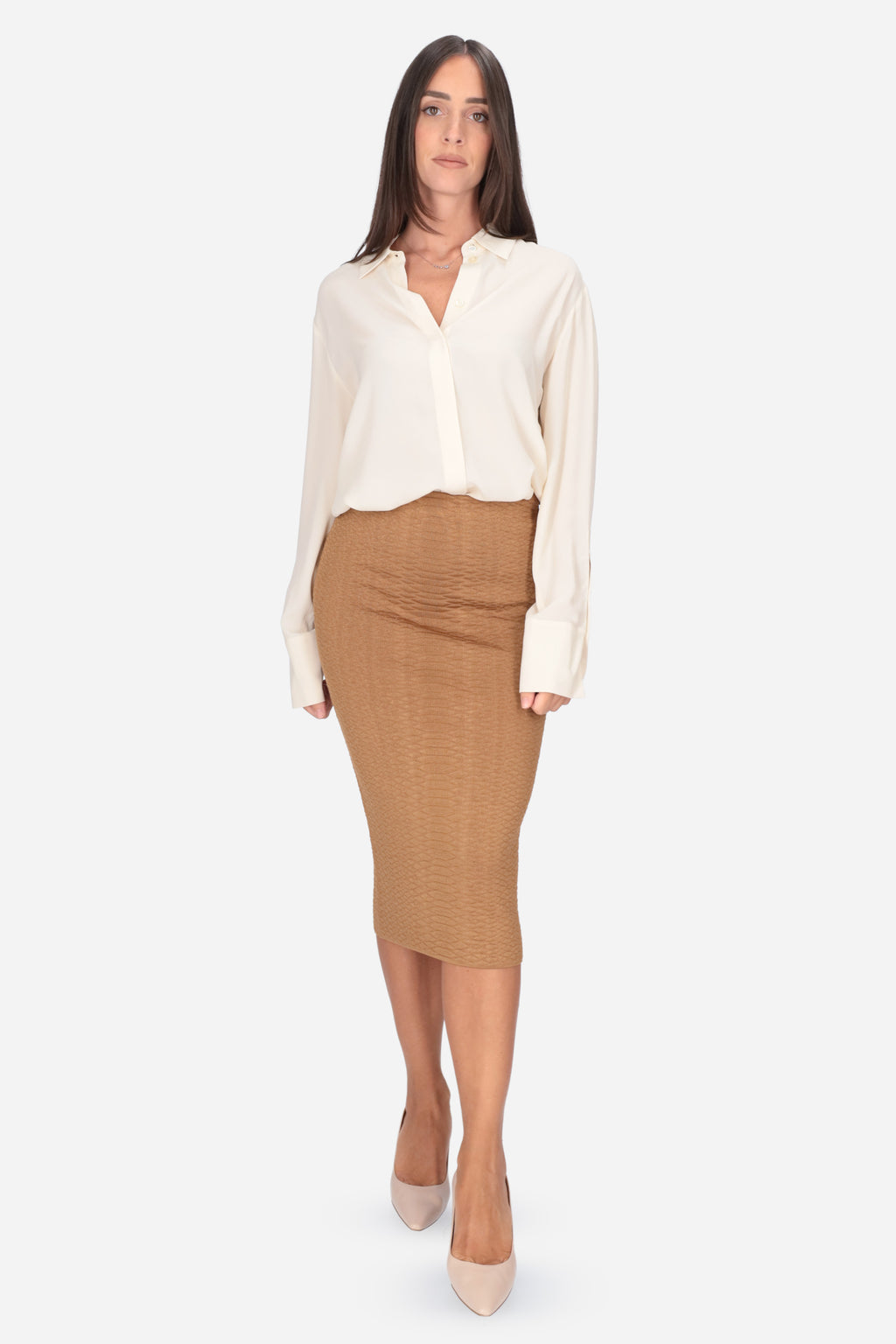 CAMMELLO | ELISABETTA FRANCHI - D GK10S67E2 Gonna