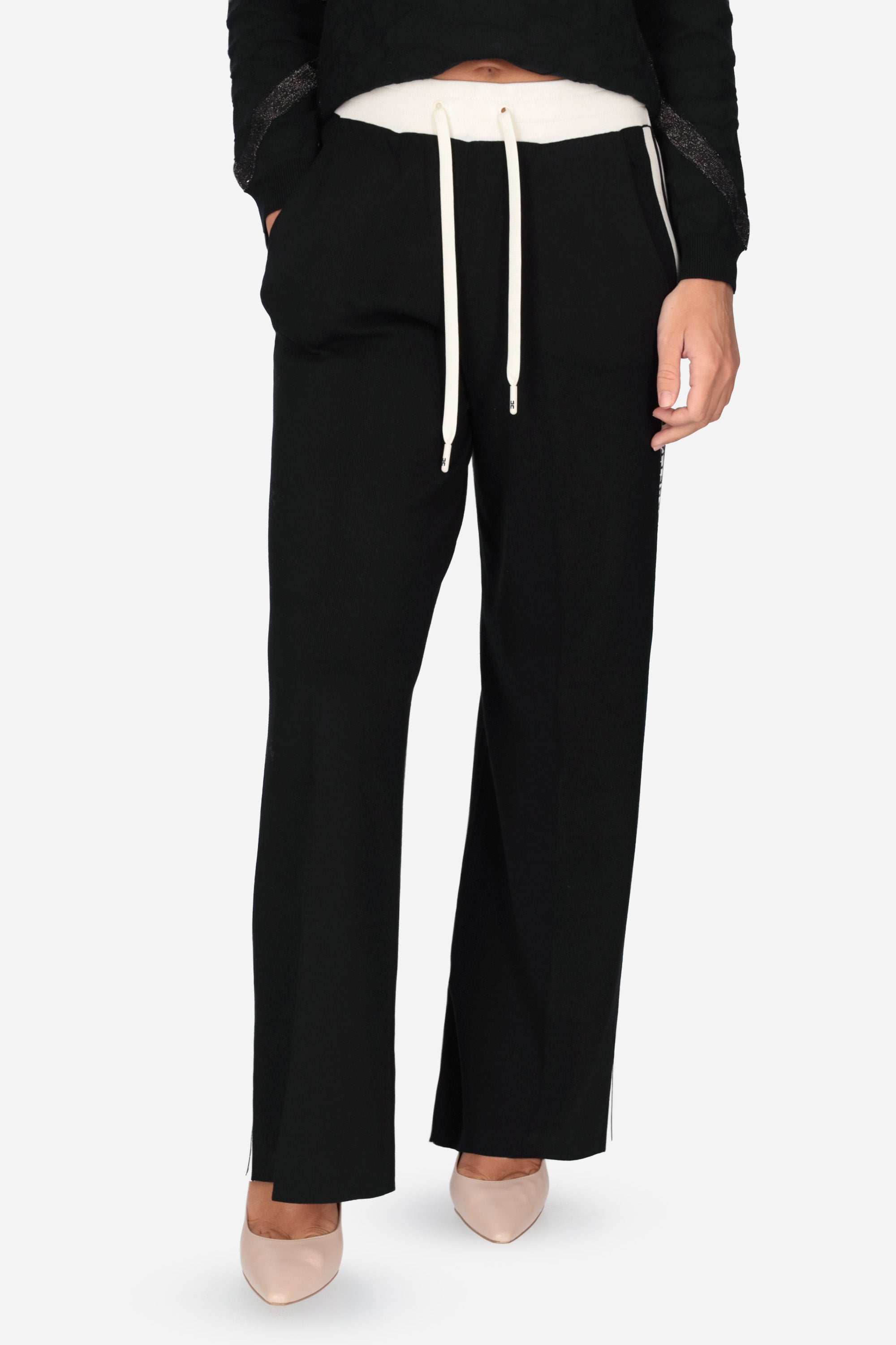 NERO | ELISABETTA FRANCHI - D KP75S66E2 Pantalone