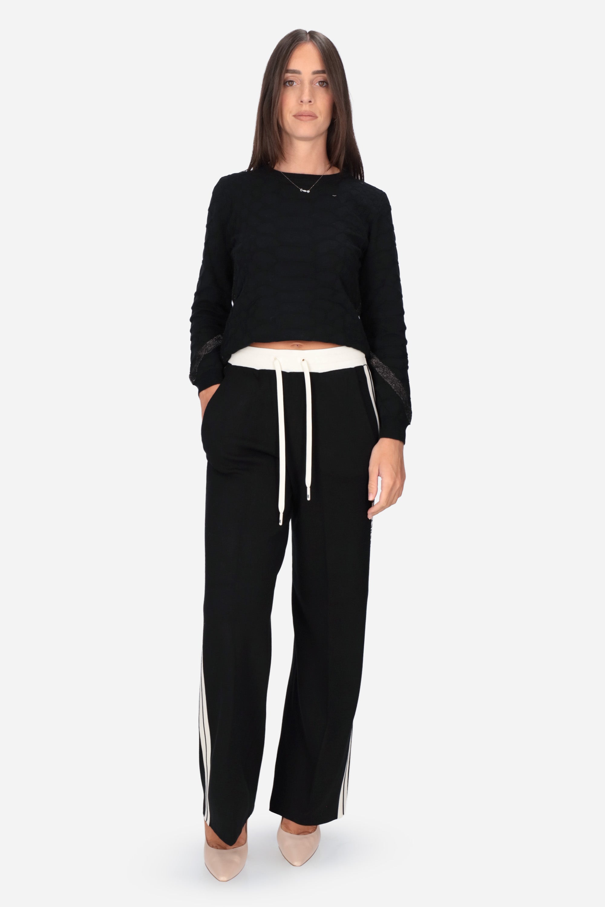 NERO | ELISABETTA FRANCHI - D KP75S66E2 Pantalone