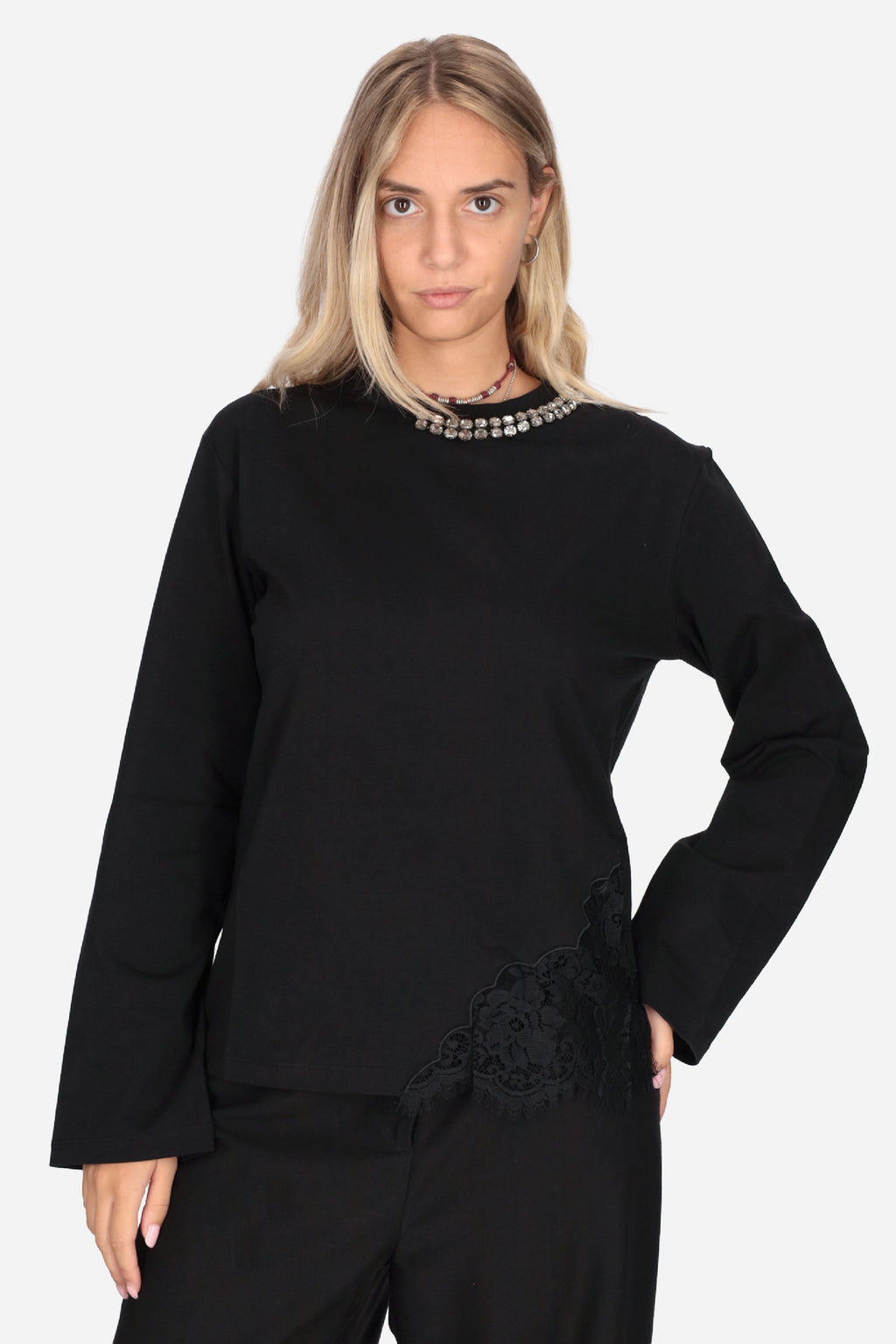 NERO | LIU JO - D CF6238JS088 T-shirt