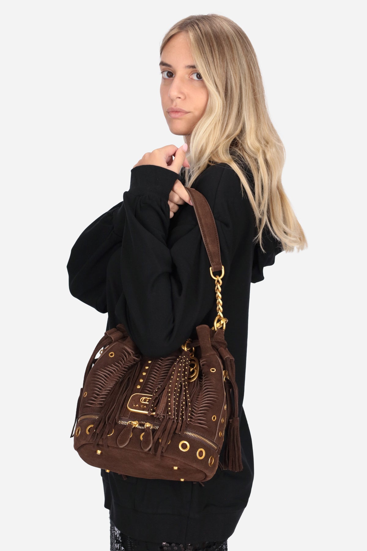 MARRONE | LA CARRIE BAG - D 162PEB428SUE Borsa