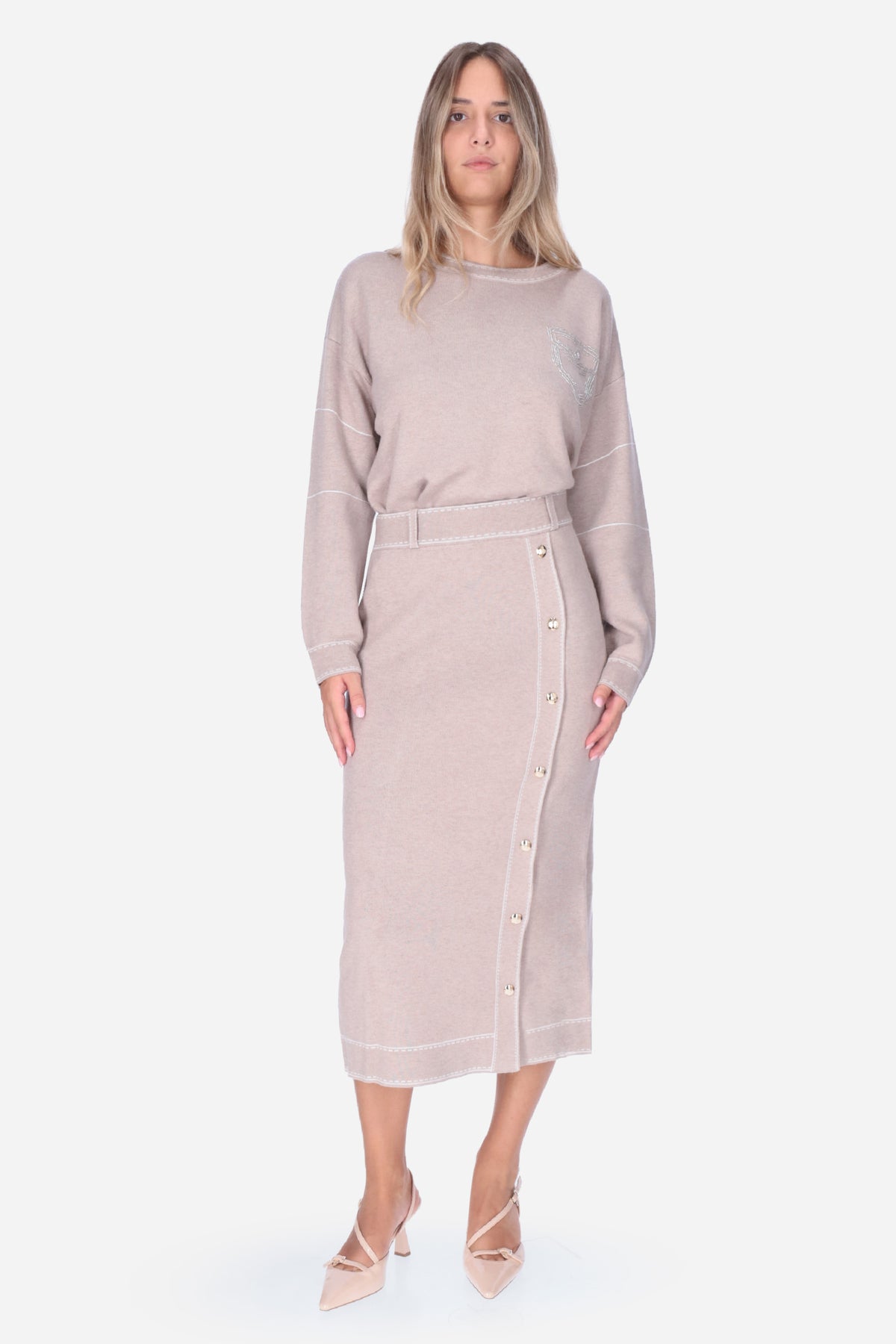 BEIGE | LIU JO - D TF6179MS59L Gonna