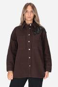 MARRONE | LIU JO - D UF6167D4854 Giubbino