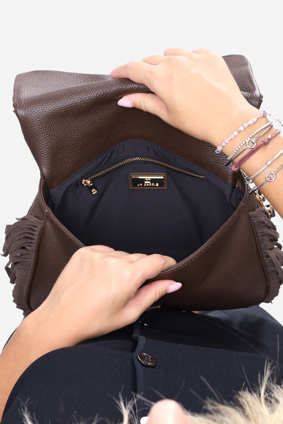 MARRONE | LA CARRIE BAG - D 162PBZ348TBL Borsa