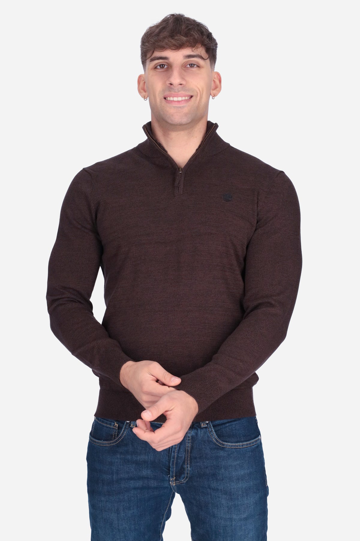 MARRONE | TIMBERLAND - U 0YHAY Maglia