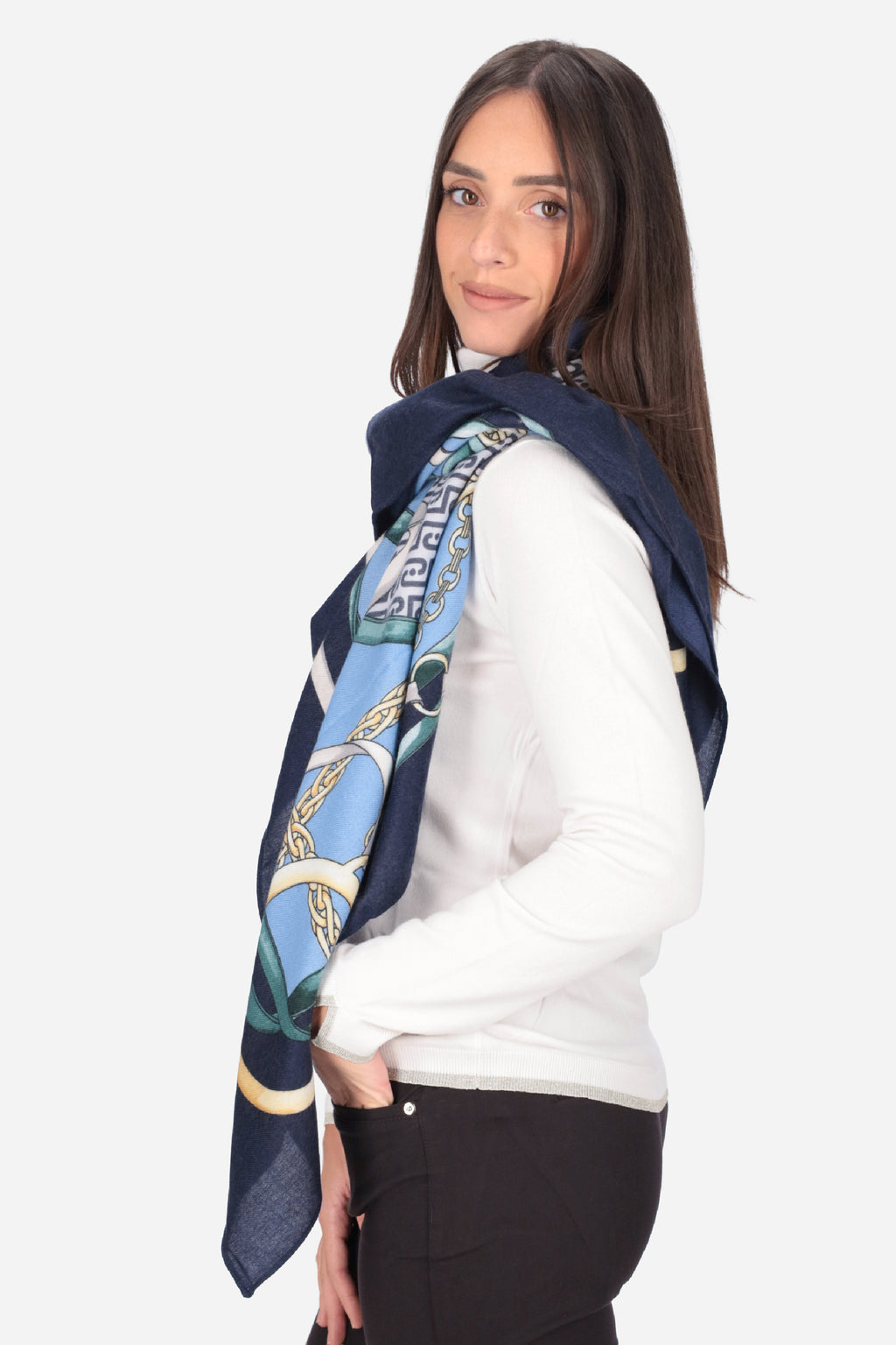 AZZURRO | LIU JO - D 2F6074T2745 Foulard