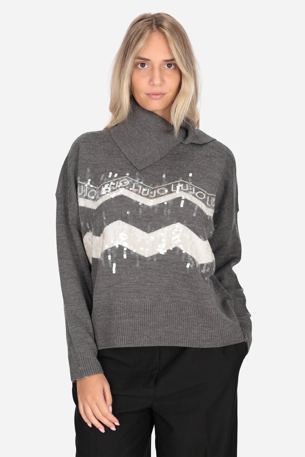 GRIGIO | LIU JO - D TF6158MA22S Maglia