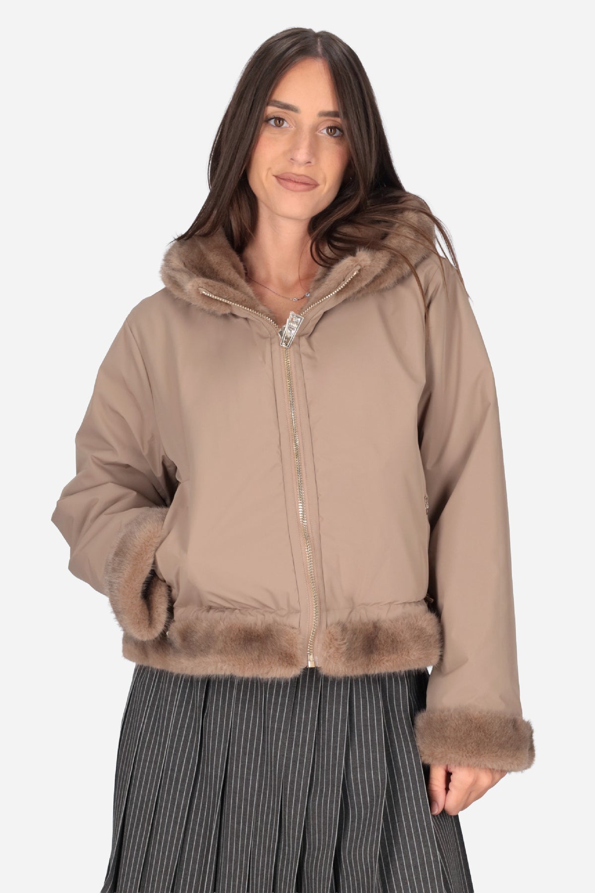 TORTORA | LIU JO - D TF6005E1135 Pellicciotto