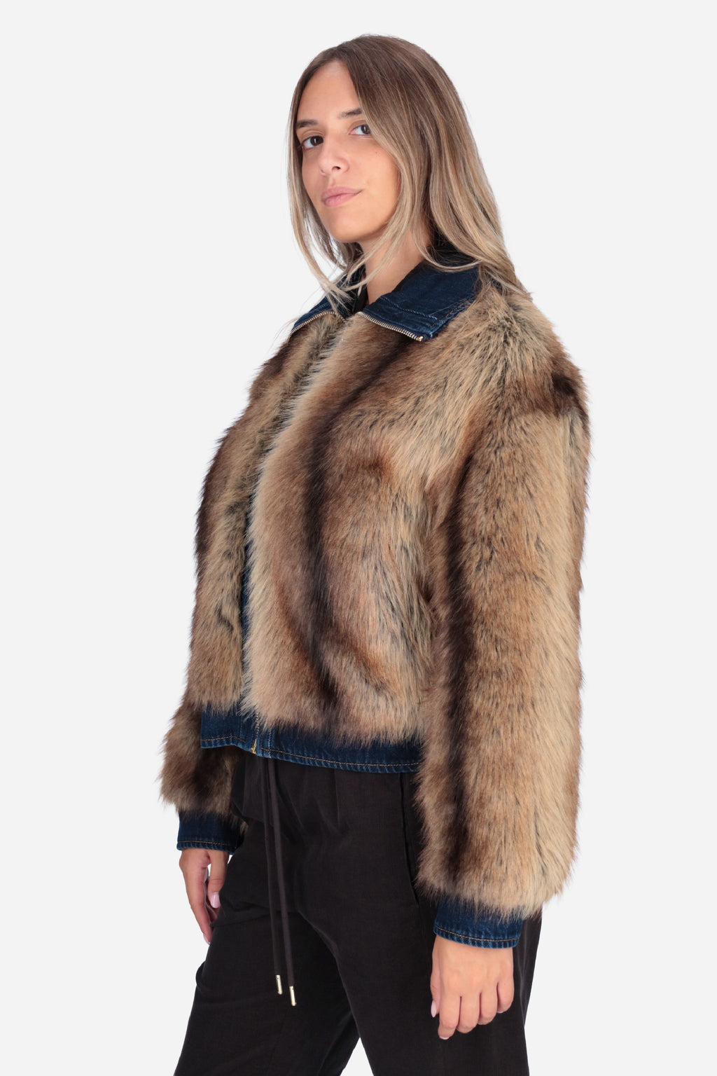 MARRONE | LIU JO - D UF6153E1158 Pellicciotto