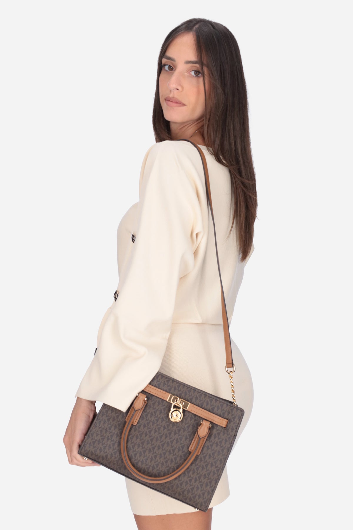 MARRONE | MICHAEL DI MICHAEL KORS - D 30T6GNXS1B Borsa