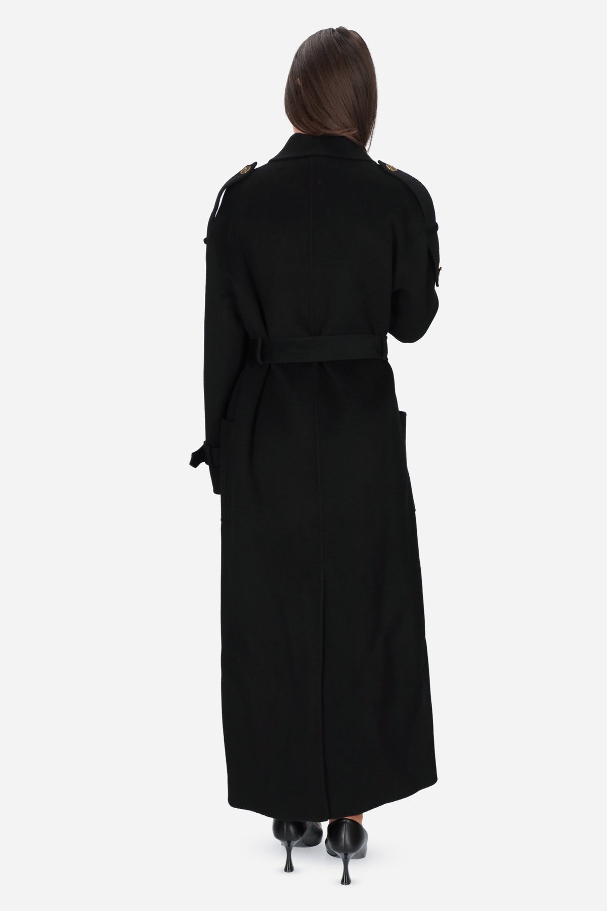 NERO | ELISABETTA FRANCHI - D CP02D66E2 Cappotto