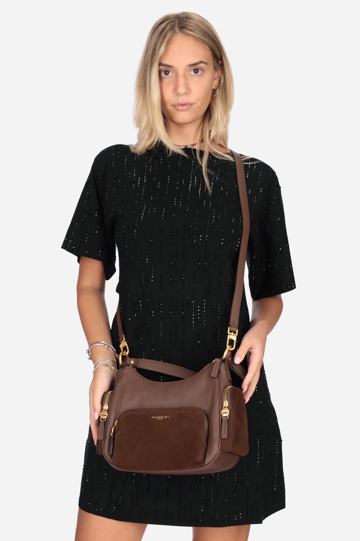 MARRONE | NANNINI BORSE - D 20456 Borsa