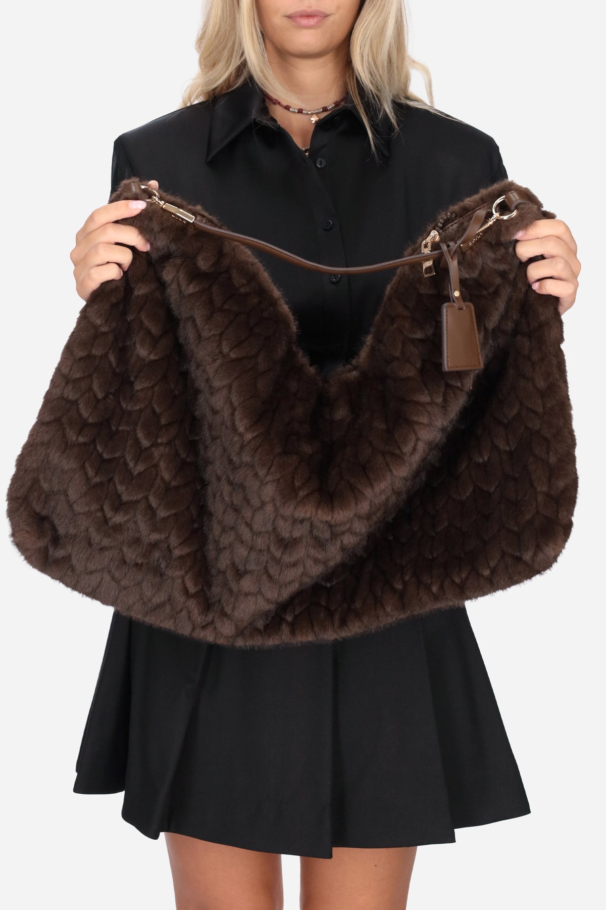 MARRONE | LIU JO - D AF6194E1168 Borsa