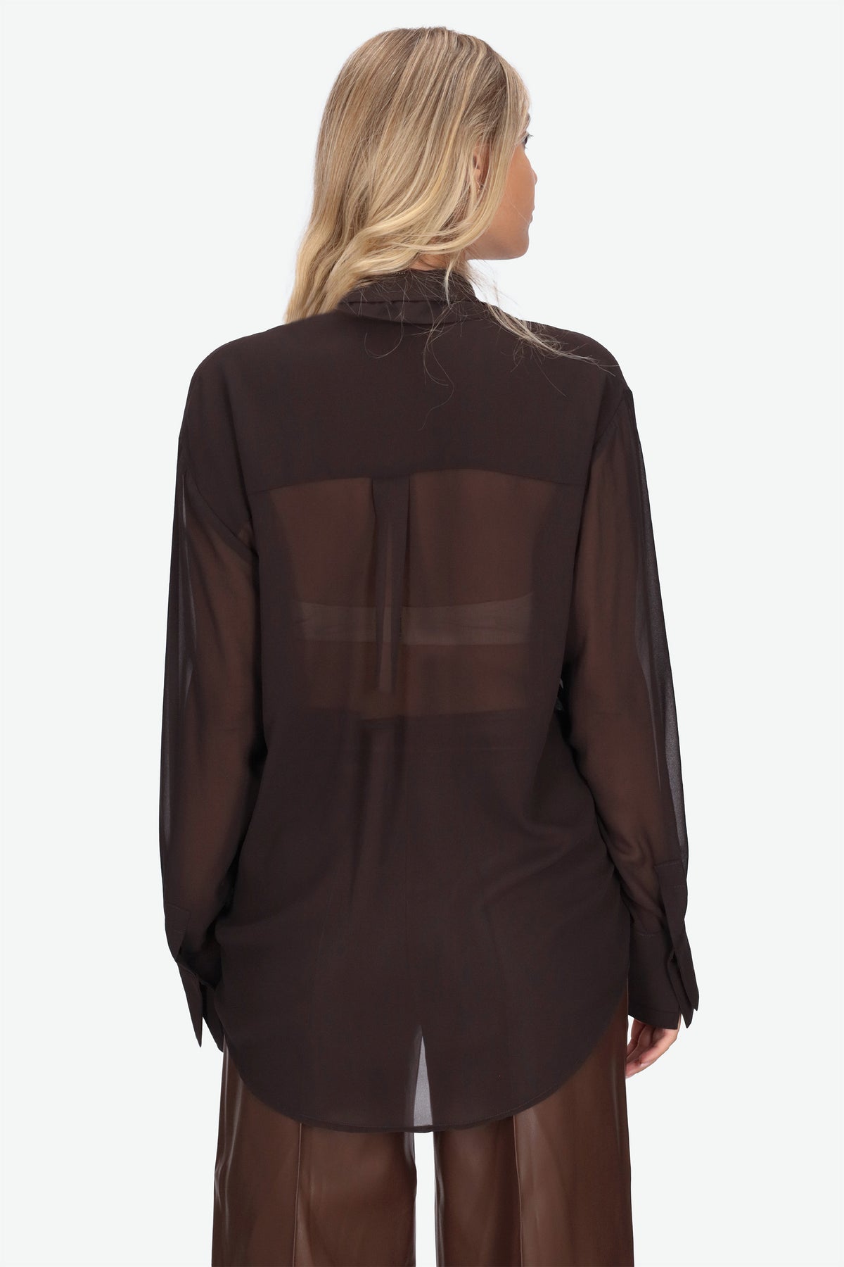 MARRONE | JIJIL - D CA149 Camicia