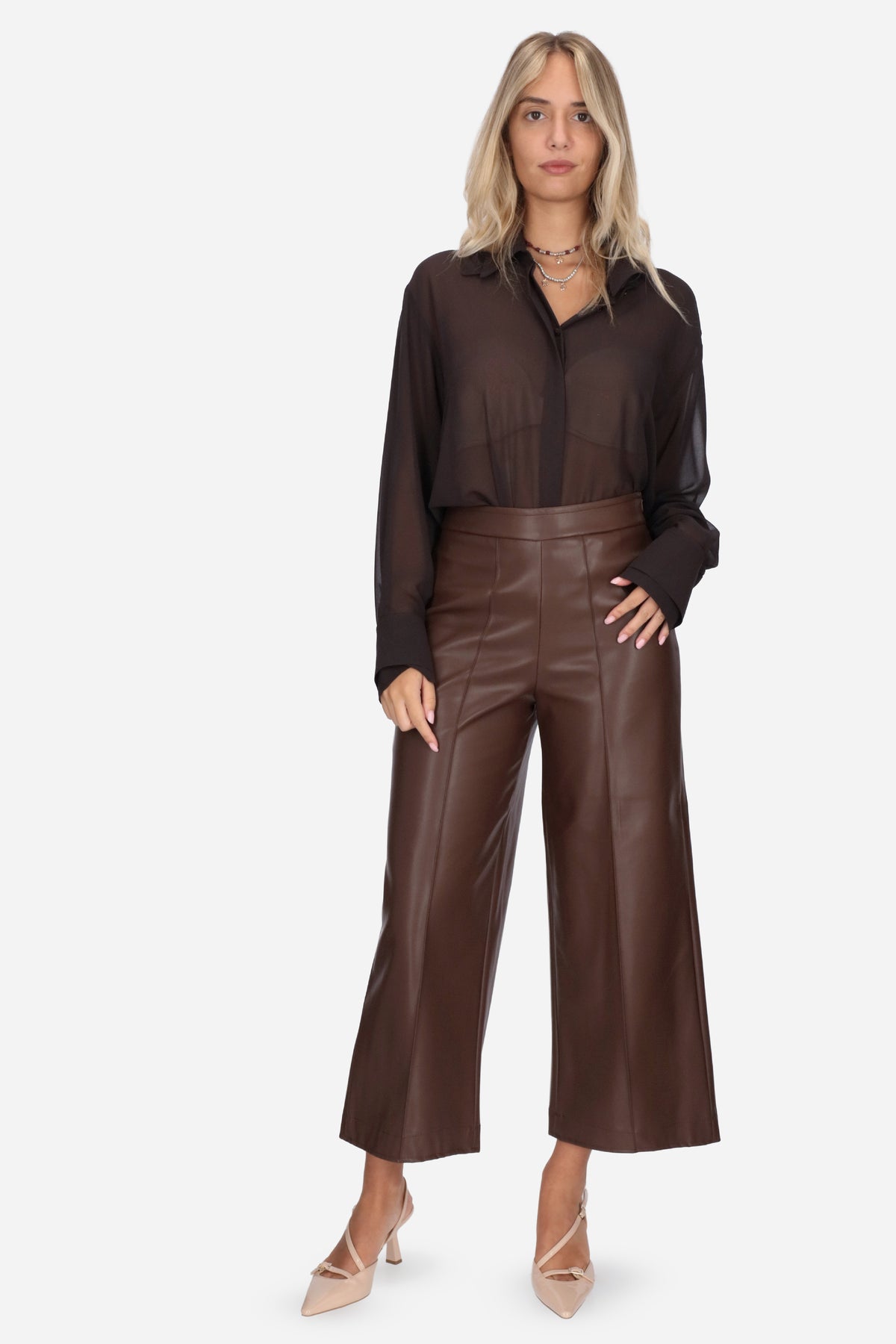 MARRONE | JIJIL - D PA125 Pantalone