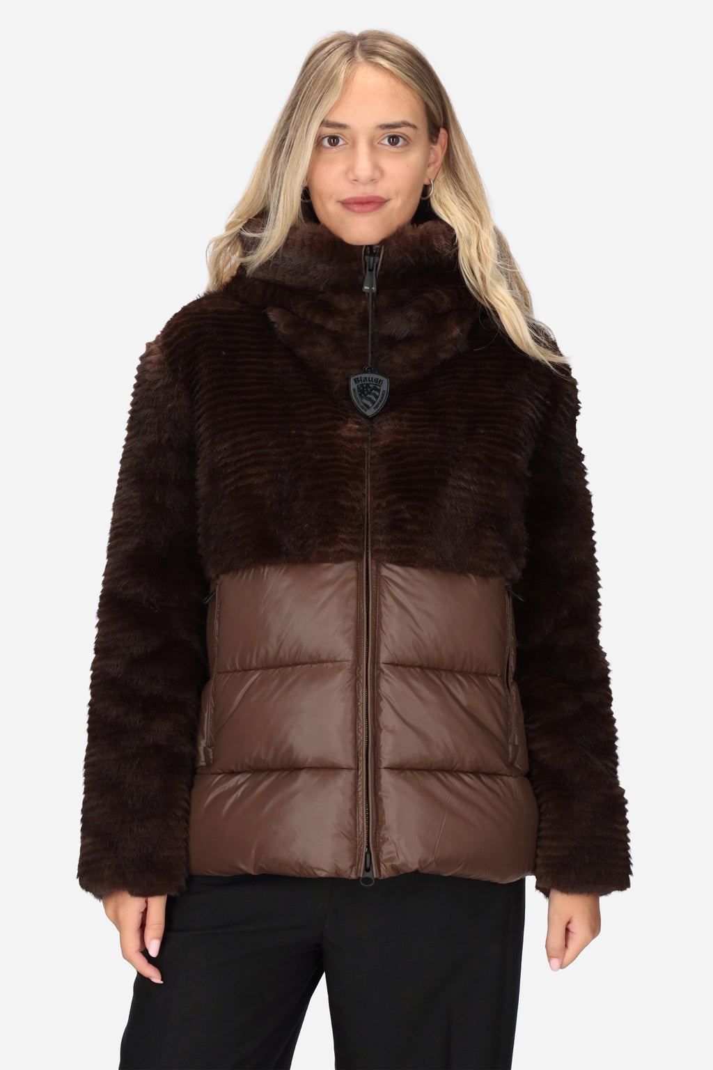 MARRONE | BLAUER - D 26WBLDC02304-007685 Pellicciotto