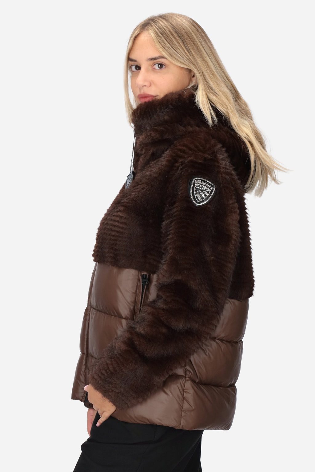 MARRONE | BLAUER - D 26WBLDC02304-007685 Pellicciotto