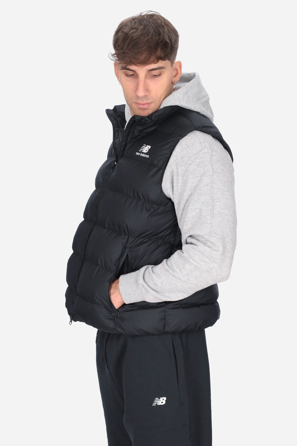 NERO | NEW BALANCE  - U MJ62K00EBK Gilet