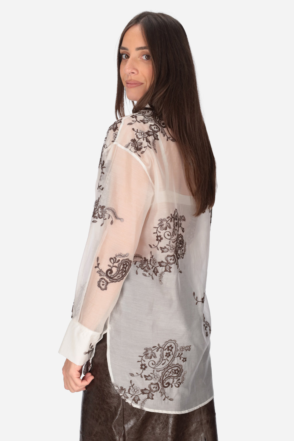 BIANCO | MADEMOISELLE DU MONDE - D CA4915 Camicia