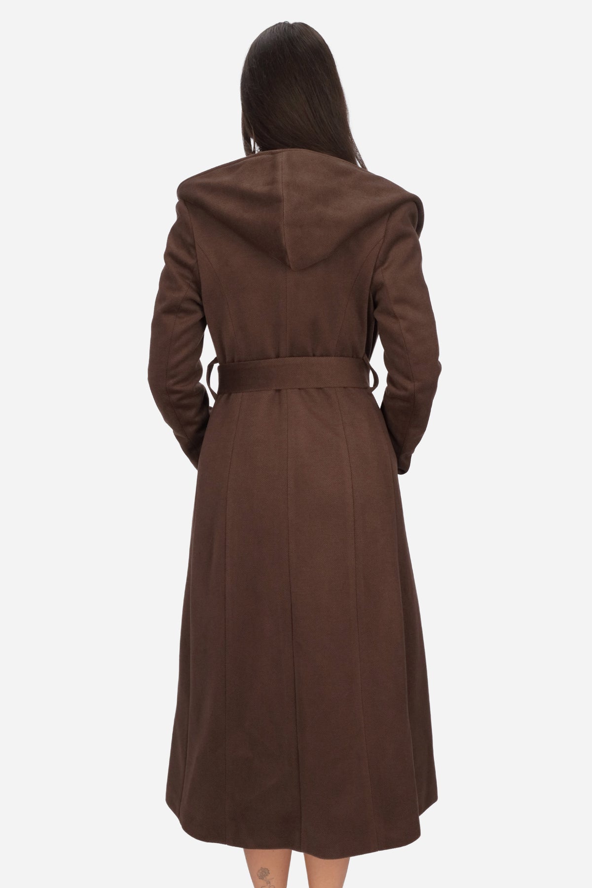 MARRONE | MADEMOISELLE DU MONDE - D 7135 Cappotto
