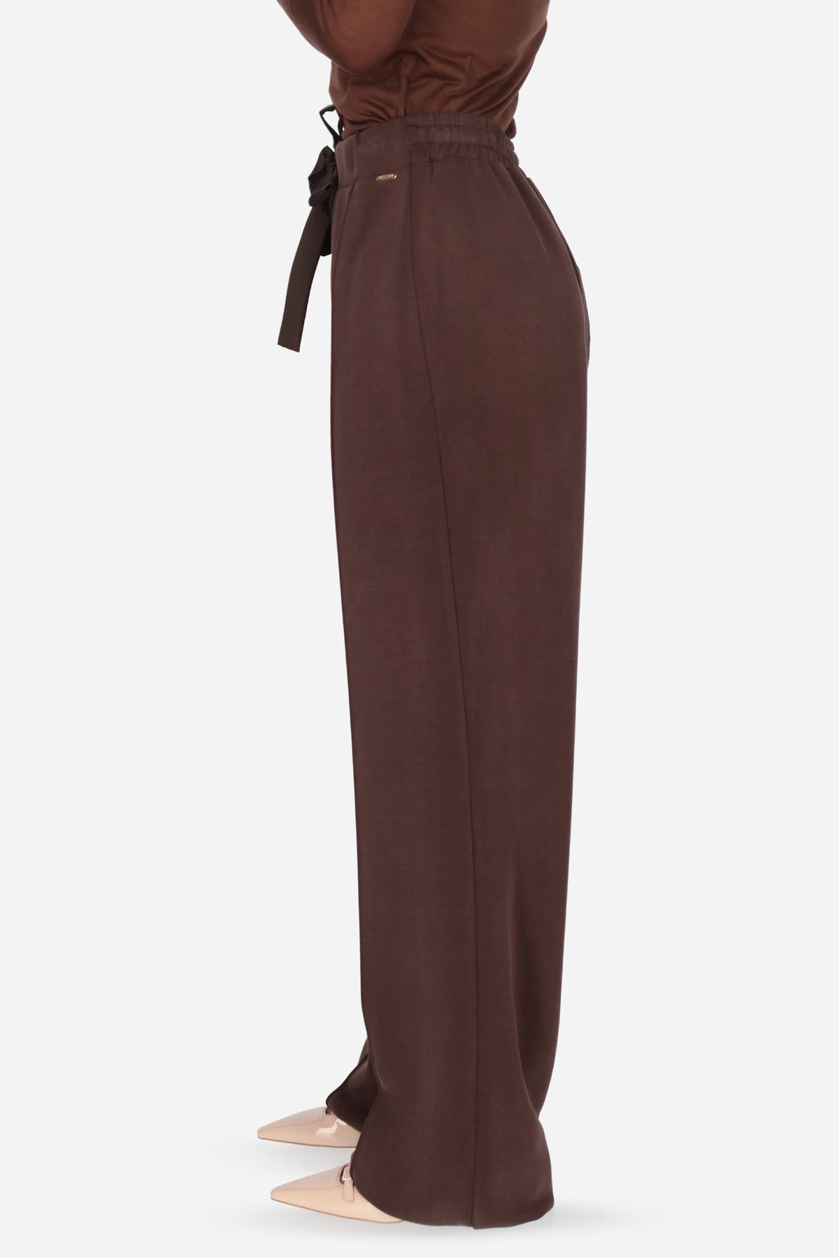 MARRONE | MADEMOISELLE DU MONDE - D MDM417 Pantalone