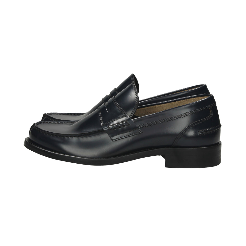 BLU SCURO | ANTICA CUOIERIA - U 14566 Mocassino