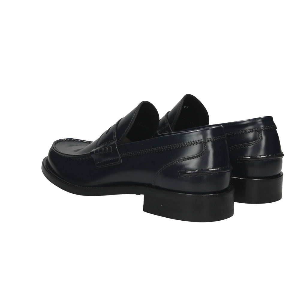 BLU SCURO | ANTICA CUOIERIA - U 14566 Mocassino