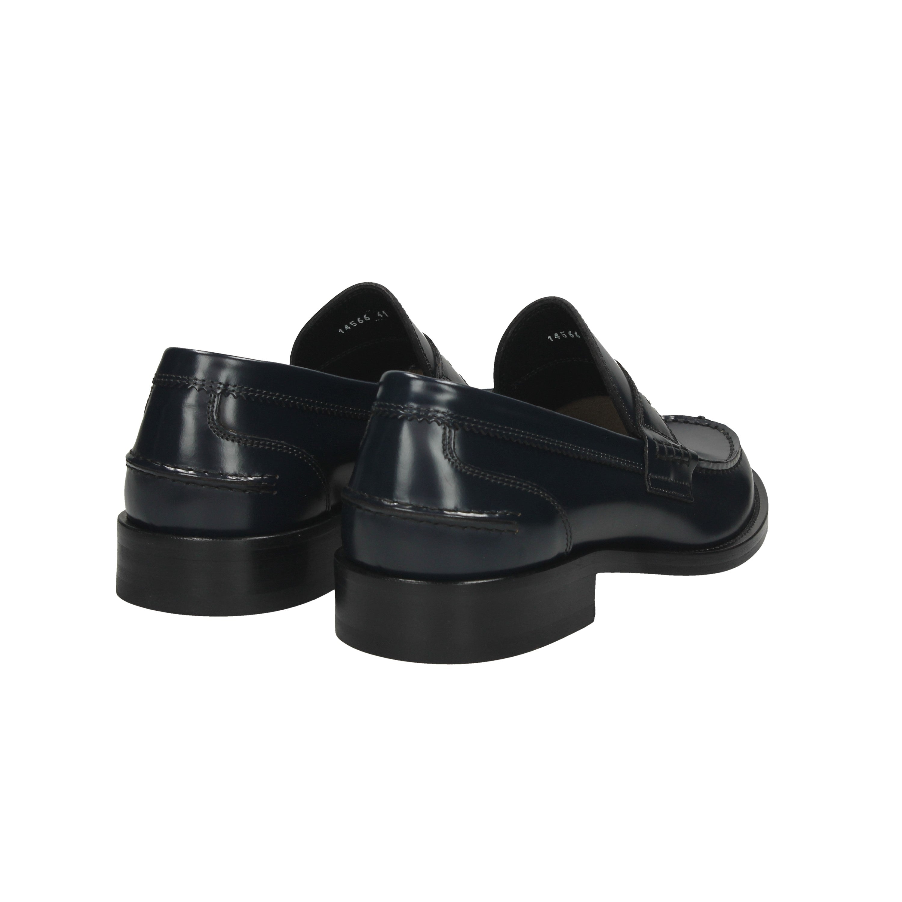 BLU SCURO | ANTICA CUOIERIA - U 14566 Mocassino