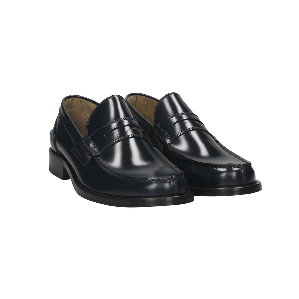 BLU SCURO | ANTICA CUOIERIA - U 14566 Mocassino