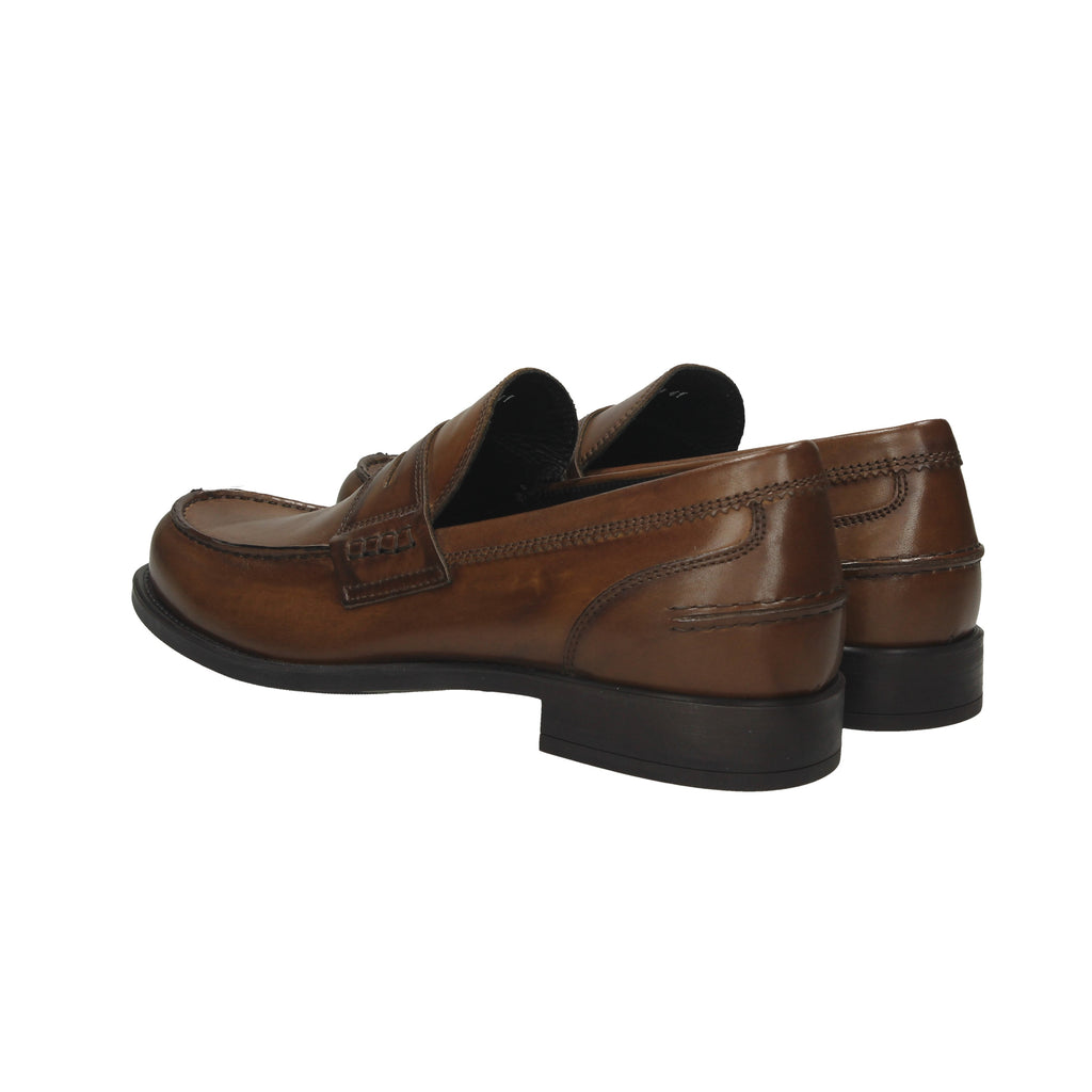 MARRONE | ANTICA CUOIERIA - U 19489 Mocassino