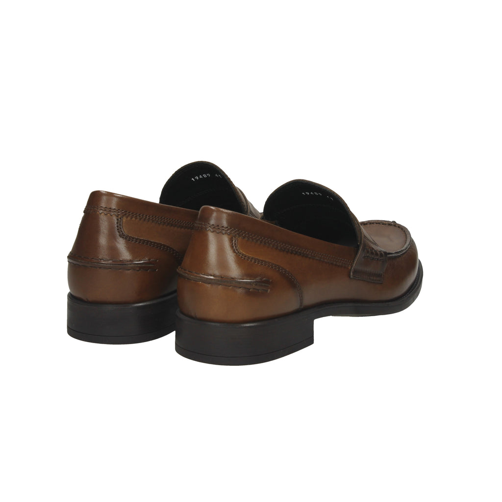 MARRONE | ANTICA CUOIERIA - U 19489 Mocassino