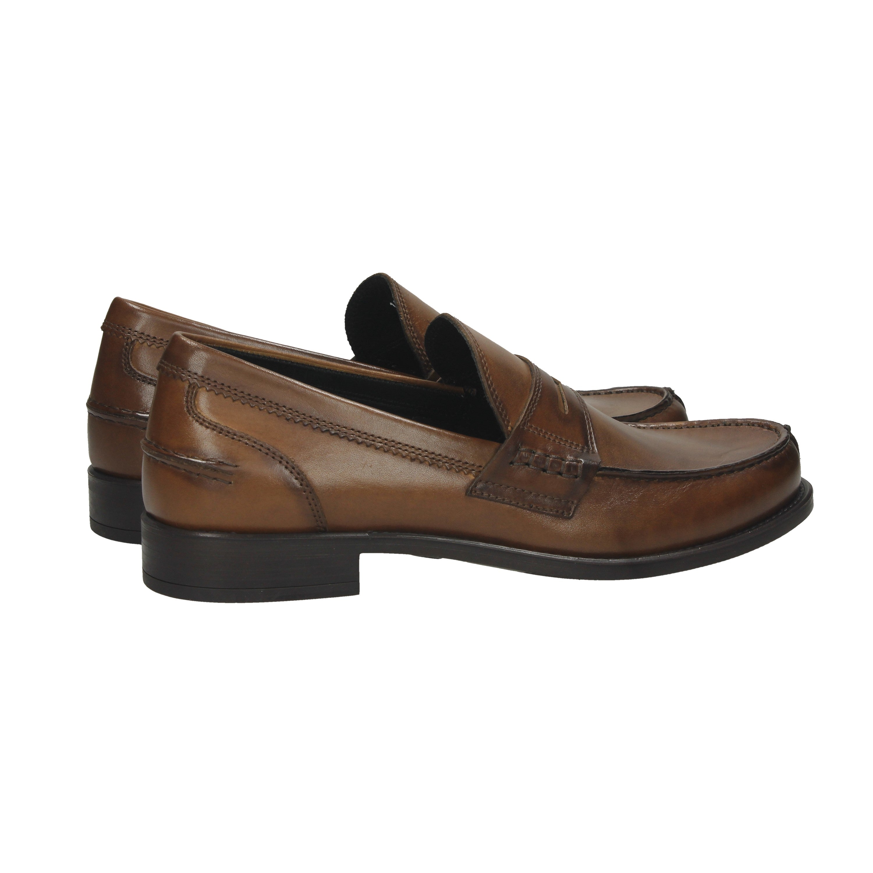 MARRONE | ANTICA CUOIERIA - U 19489 Mocassino