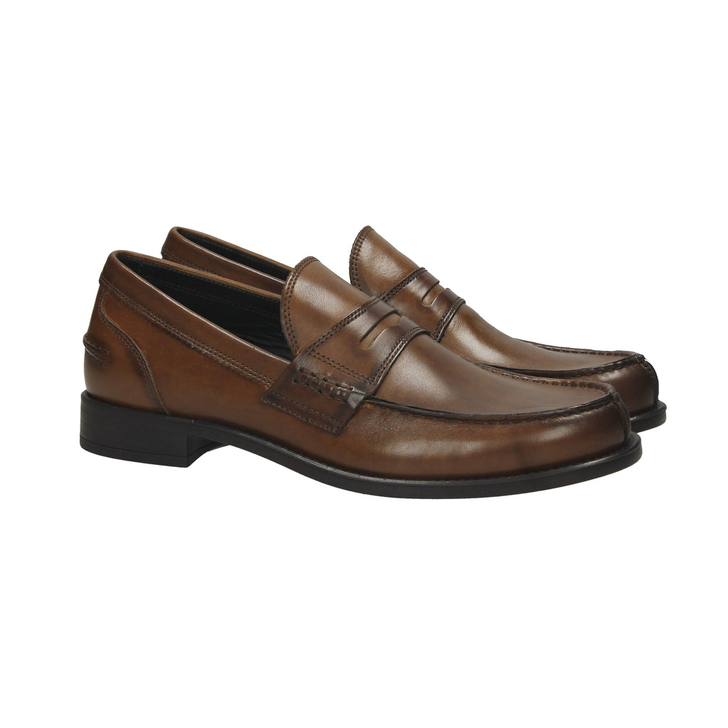 MARRONE | ANTICA CUOIERIA - U 19489 Mocassino