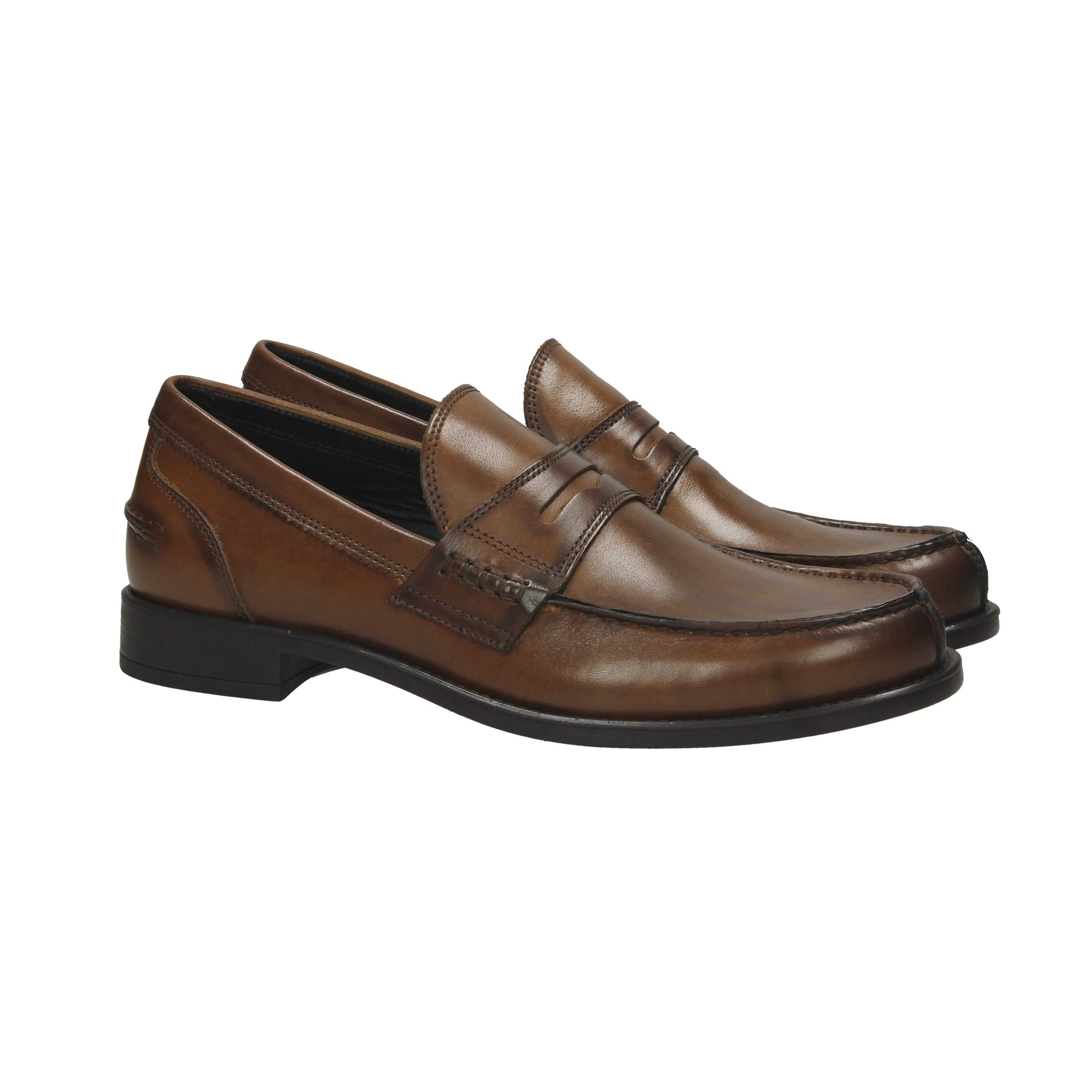 MARRONE | ANTICA CUOIERIA - U 19489 Mocassino