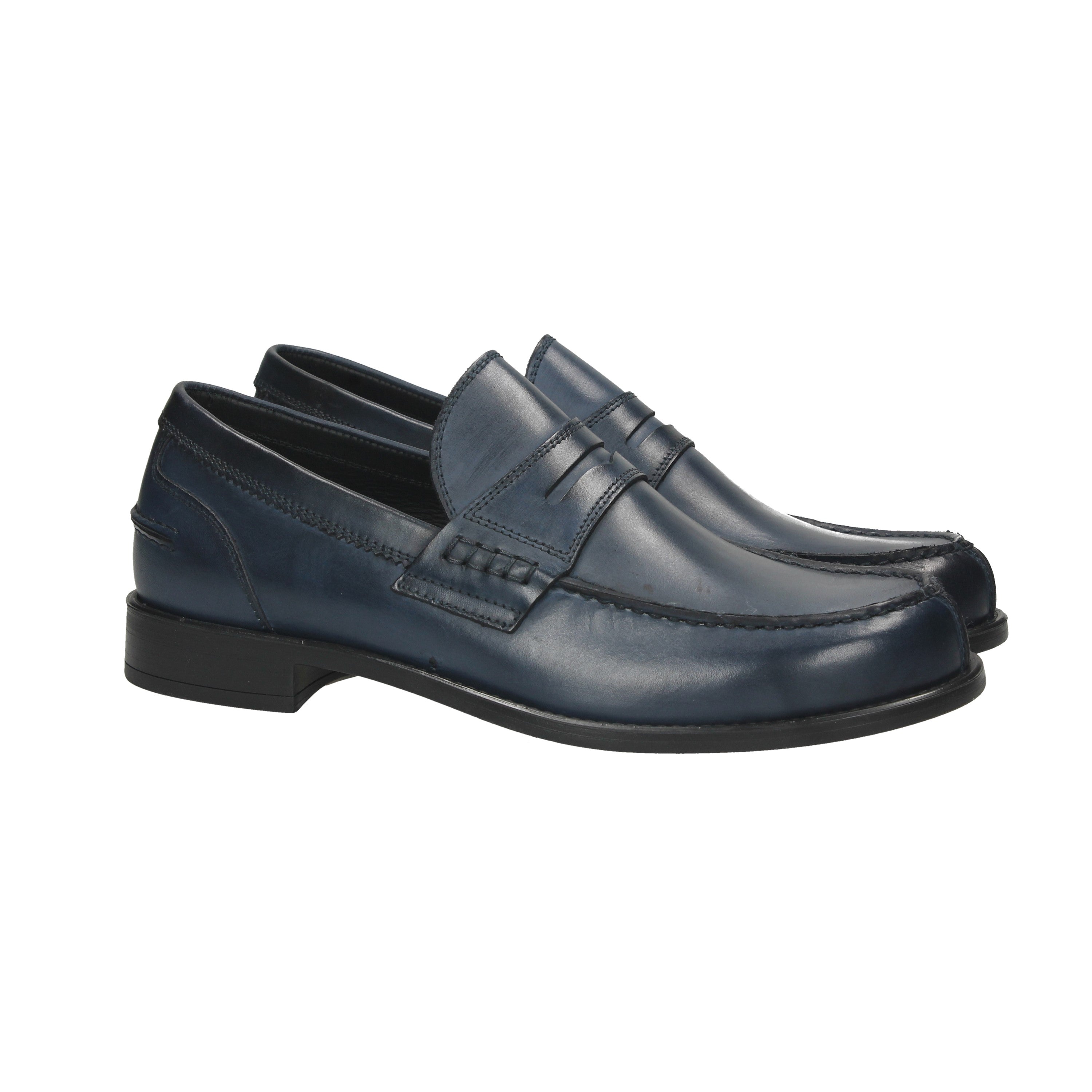 BLU | ANTICA CUOIERIA - U 19489 Mocassino