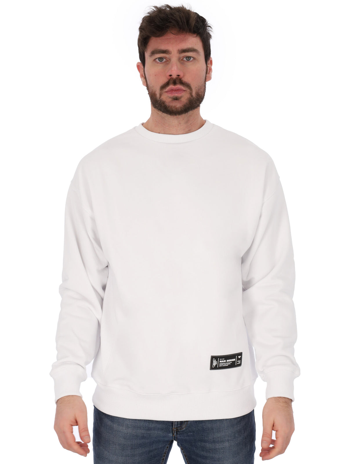 BIANCO | NAIS DESIGN - U NAFE00386 Felpa