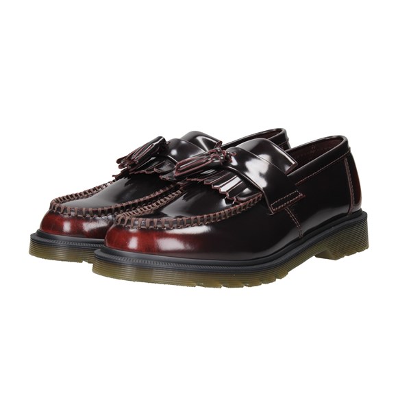 Dr. Martens Scarpe Unisex Mocassino Bordeaux ADRIAN