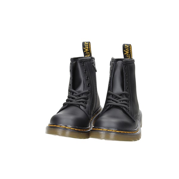 Dr. Martens Kids Scarpe Unisex Anfibio Nero 1460J