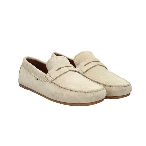 Tommy Hilfiger Scarpe Uomo Mocassino Beige U 0FM04998